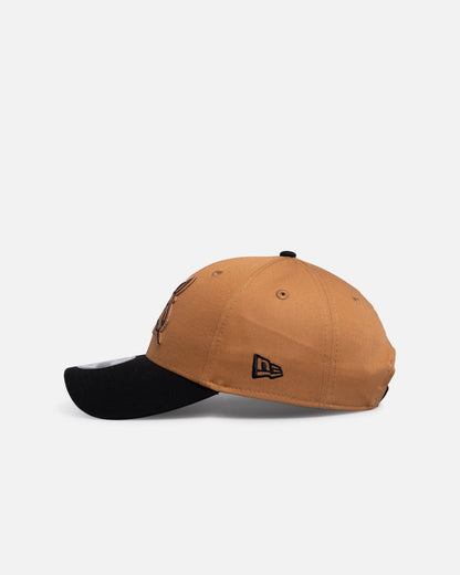 New Era North Melbourne Kangaroos 'AFL 2026' 9FORTY Strapback Med Beige