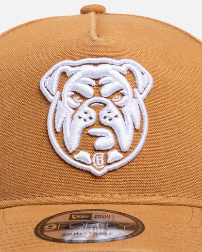 New Era Canterbury-Bankstown Bulldogs 'NRL 2026' 9FORTY A-Frame Snapback Med Beige