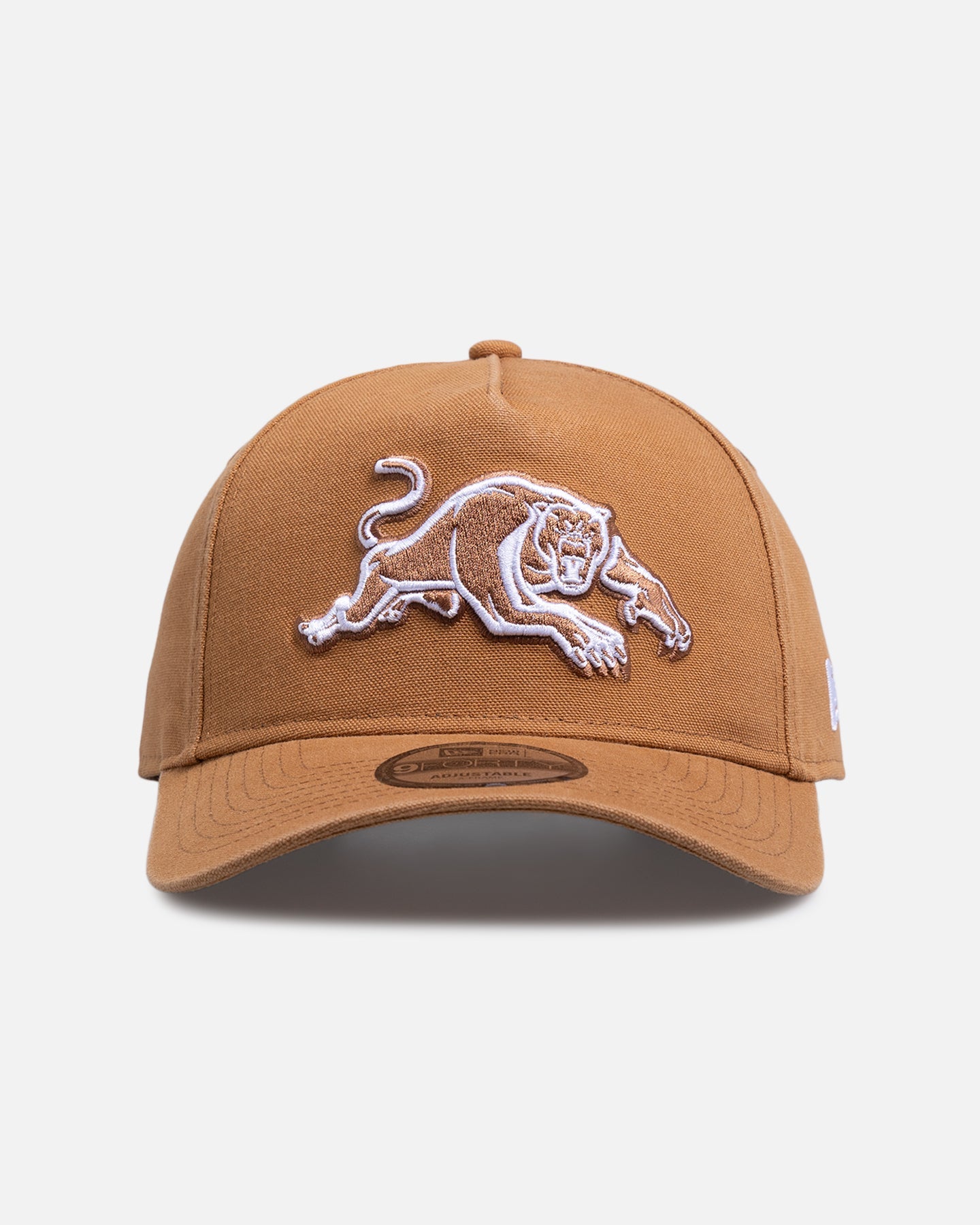 New Era Penrith Panthers 'NRL 2026' 9FORTY A-Frame Snapback Med Beige