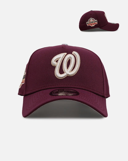 New Era Washington Nationals 'Plum' 9FORTY A-Frame Snapback Plum