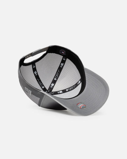 New Era Los Angeles Dodgers 'Gradient Trucker' 9FORTY A-Frame Trucker Snapback Grey