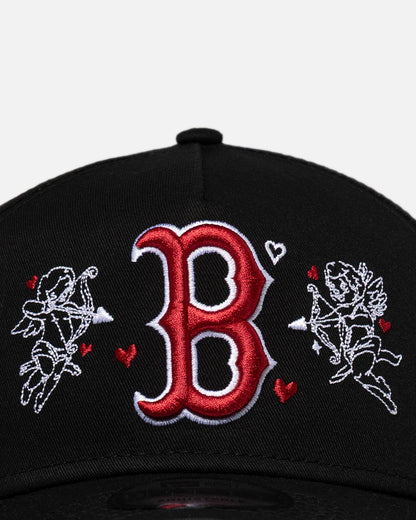New Era Boston Red Sox 'Valentines Day' 9FORTY A-Frame Snapback Black