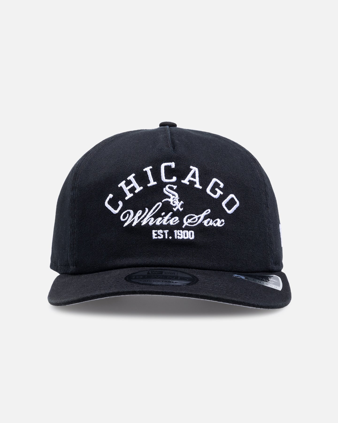 New Era Chicago White Sox 'MLB Stacked Logo' 19TWENTY Snapback Black