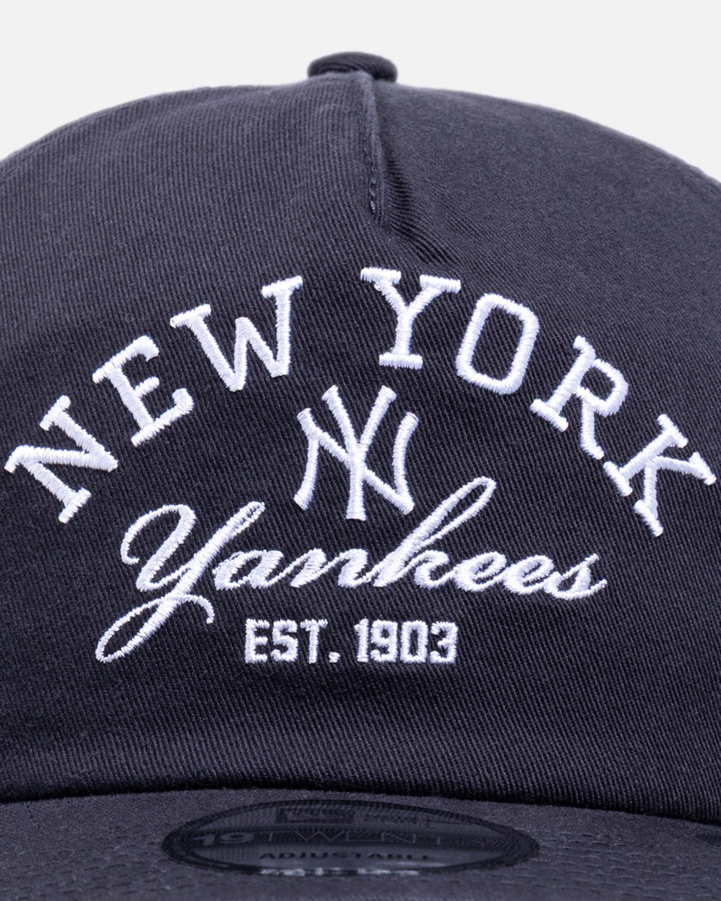 New Era New York Yankees 'MLB Stacked Logo' 19TWENTY Snapback Navy