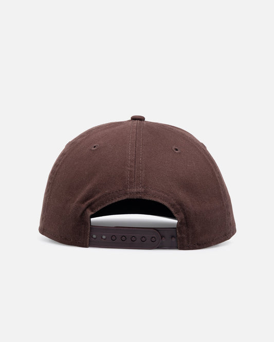New Era San Diego Padres 'MLB Stacked Logo' 19TWENTY Snapback Dark Brown
