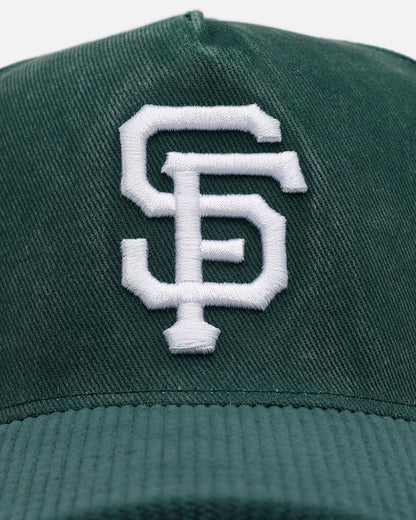 47 Brand San Francisco Giants 'Apollo Cord Dark Green' 47 Offside Snapback Dark Green