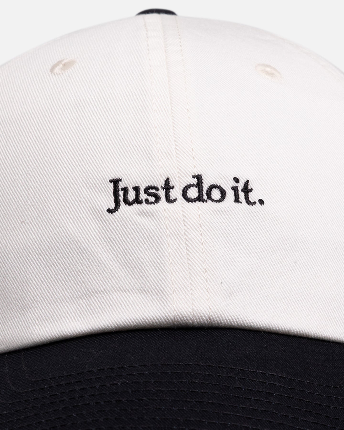 Nike Club Unstructured Just Do It Strapback Cap Sail/Black/Black