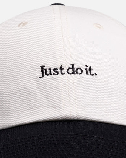 Nike Club Unstructured Just Do It Strapback Cap Sail/Black/Black