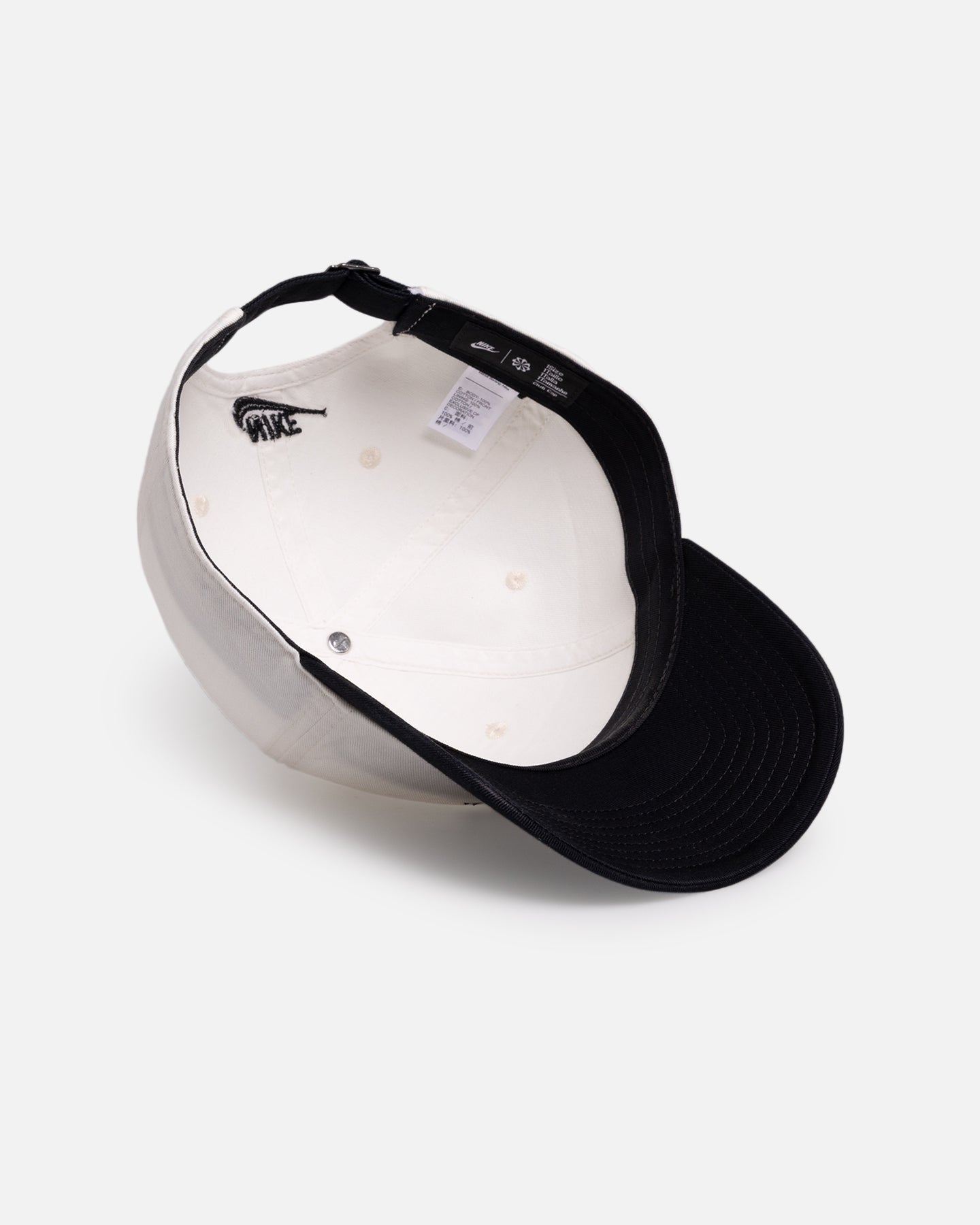 Nike Club Unstructured Just Do It Strapback Cap Sail/Black/Black