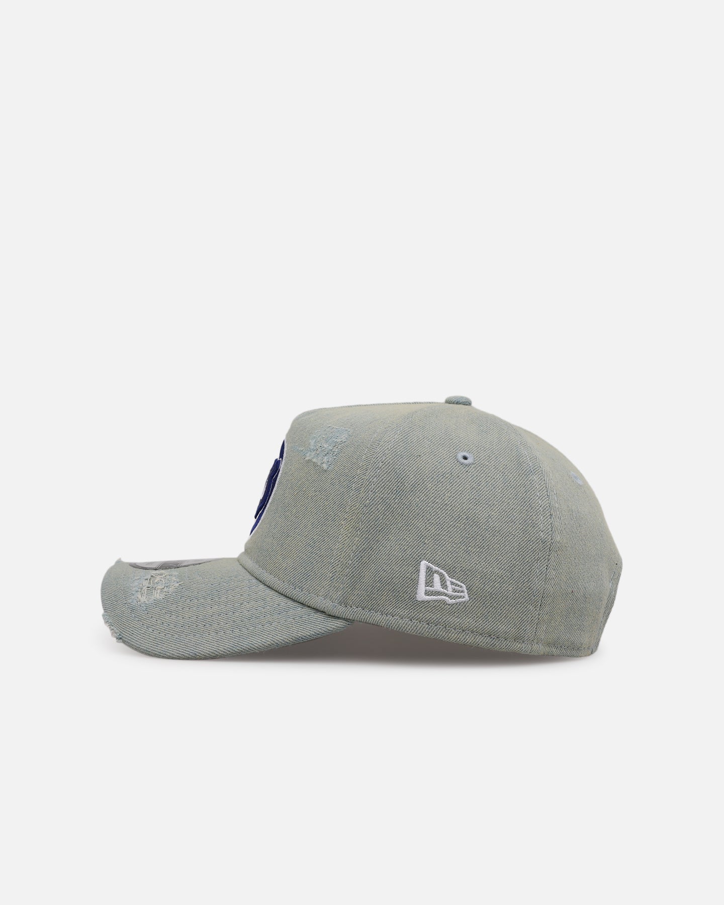 New Era Chicago Cubs 'Denim' 9FORTY A-Frame Snapback Light Wash Denim