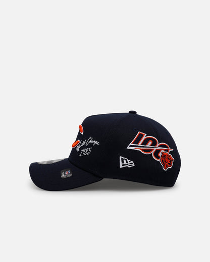 New Era Chicago Bears 'One Love' 9FORTY A-Frame Snapback Official Team Color