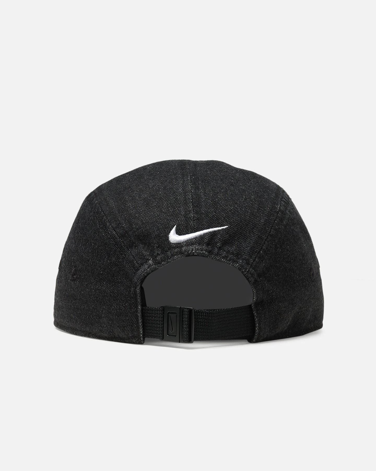 Nike Fly Unstructured Denim Strapback Cap Black/Black/White