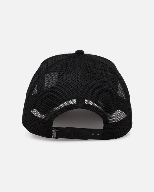 Von Dutch X Culture Kings CK Trucker Snapback White/Black