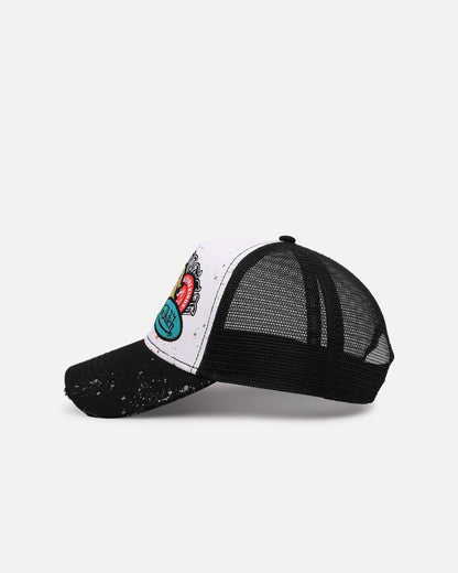Von Dutch X Culture Kings CK Trucker Snapback White/Black