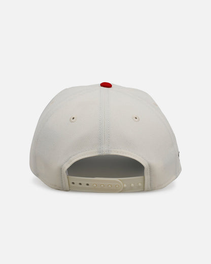 New Era New York Yankees 'Strawberry' 9FORTY A-Frame Snapback Chrome/Red