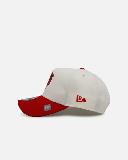 New Era Chicago Bears 'Strawberry' 9FORTY A-Frame Snapback Chrome/Red