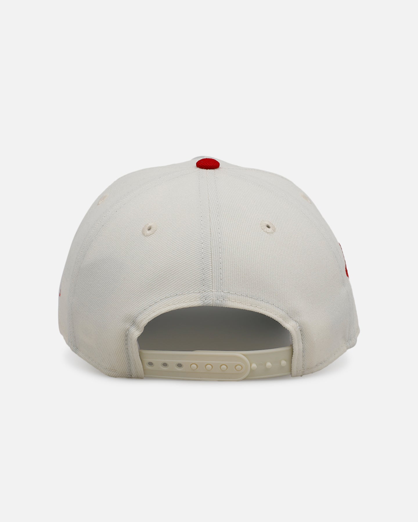 New Era Las Vegas Raiders 'Strawberry' 9FORTY A-Frame Snapback Chrome/Red