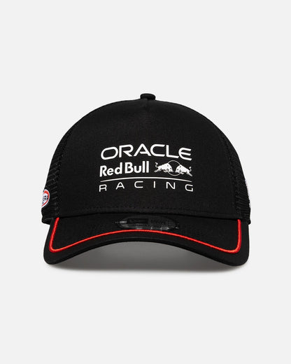 New Era X Redbull Racing F1 Patch 9FORTY A-Frame Trucker Snapback Black
