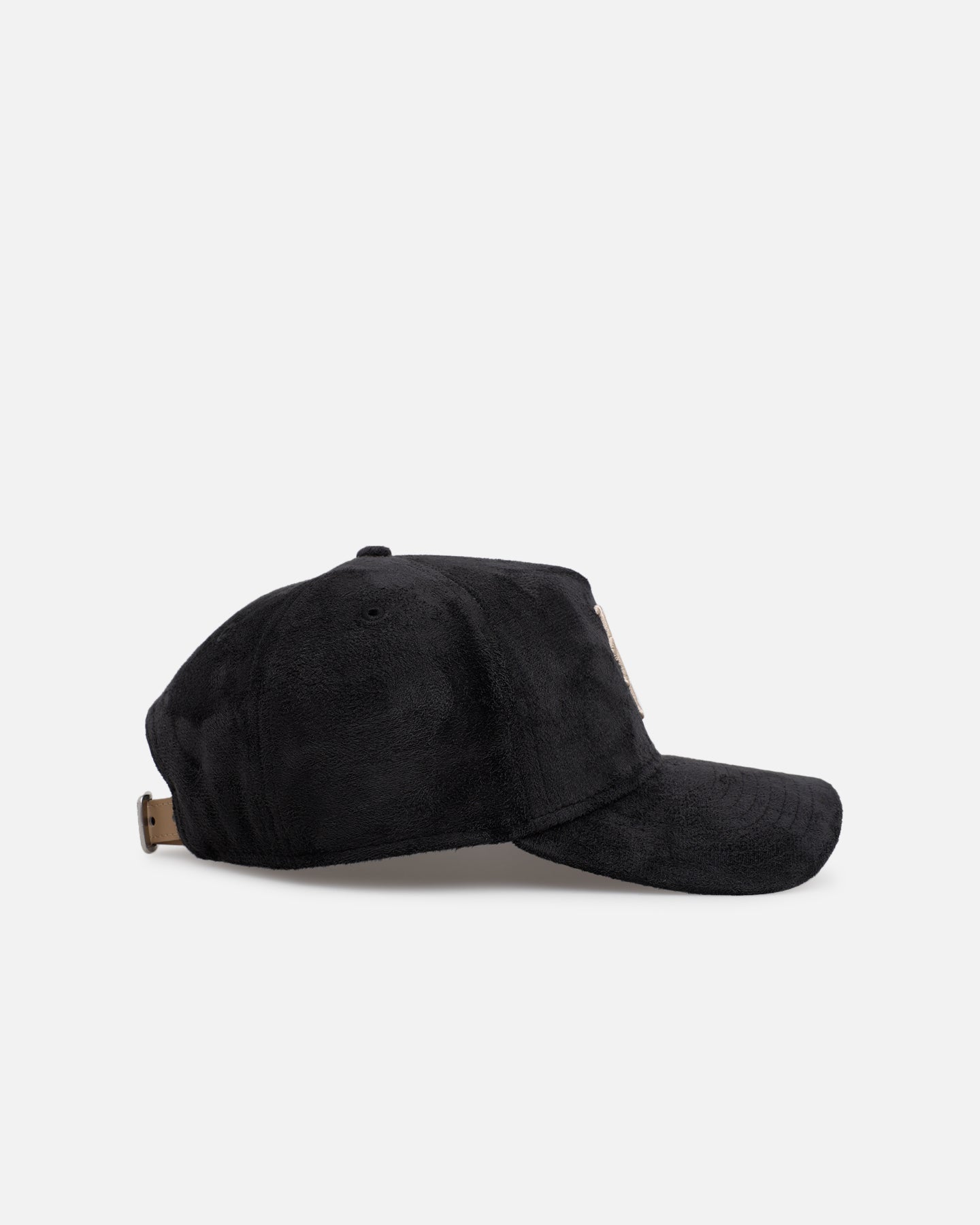 New Era New York Mets 'Suede' 9FORTY A-Frame Strapback Black/Tan