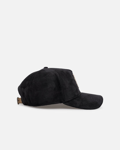 New Era New York Mets 'Suede' 9FORTY A-Frame Strapback Black/Tan