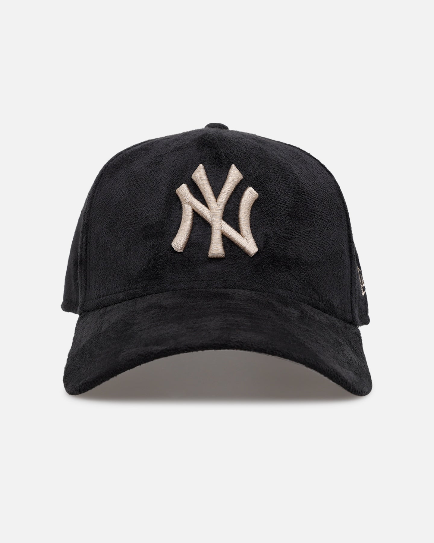 New Era New York Yankees 'Suede' 9FORTY A-Frame Strapback Black/Tan