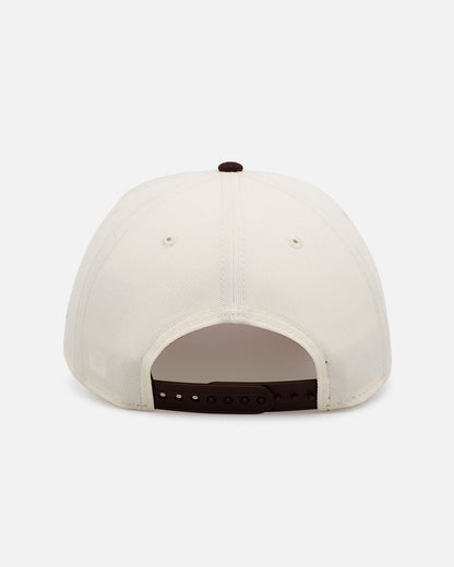 New Era New York Mets 'Pink Satin Pink Hearts Walnut' 9FORTY A-Frame Snapback Chrome/Walnut