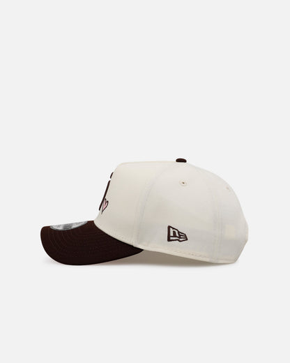 New Era San Diego Padres 'Pink Satin Pink Hearts Walnut' 9FORTY A-Frame Snapback Chrome/Walnut