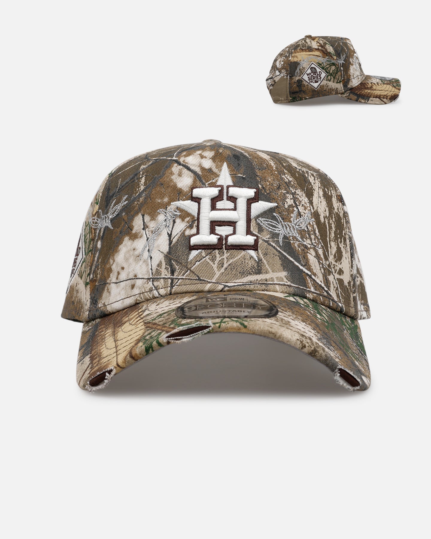 New Era Houston Astros 'Realtree Grit 3.0' 9FORTY A-Frame Snapback Realtree Edge