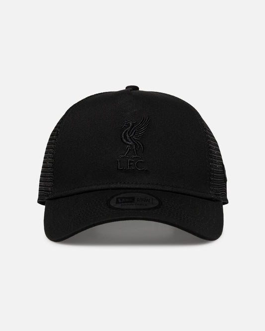 New Era Liverpool FC 9FORTY A-Frame Trucker Snapback Black