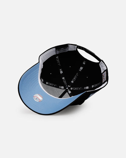 New Era New York Mets 'Black And Sky Blue' 9FORTY A-Frame Snapback Black/Sky Blue