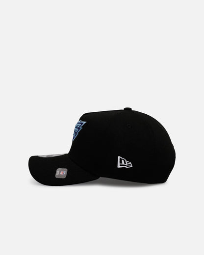 New Era Philadelphia Eagles 'Black And Sky Blue' 9FORTY A-Frame Snapback Black/Sky Blue