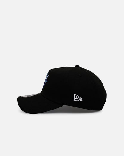 New Era Seattle Mariners 'Black And Sky Blue' 9FORTY A-Frame Snapback Black/Sky Blue