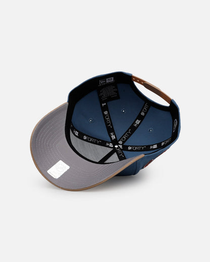 New Era Chicago Blackhawks 'Easy Breezy' 9FORTY A-Frame Snapback Blue/Tan
