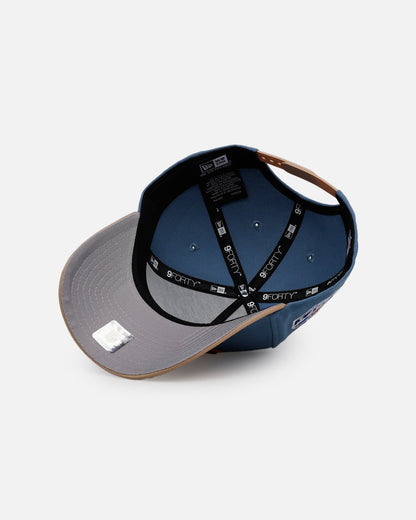 New Era Washington Commanders 'Easy Breezy' 9FORTY A-Frame Snapback Blue/Tan
