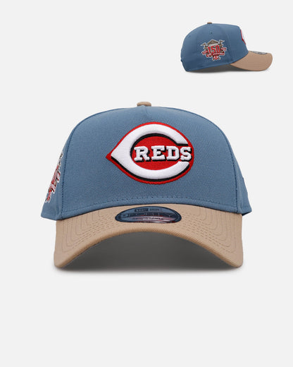 New Era Cincinnati Reds 'Easy Breezy' 9FORTY A-Frame Snapback Blue/Tan