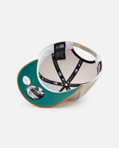 New Era San Diego Padres 'Honey Pot' 9FORTY A-Frame Snapback Stone/Wheat