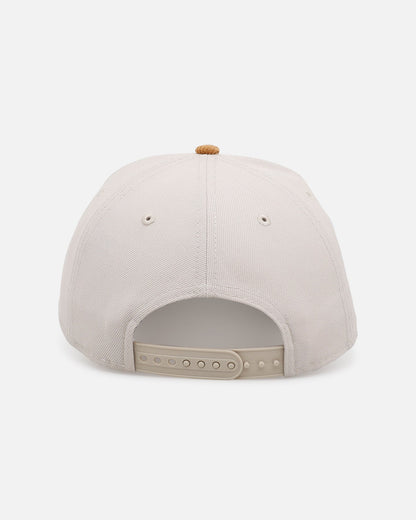 New Era Los Angeles Angels 'Honey Pot' 9FORTY A-Frame Snapback Stone/Wheat