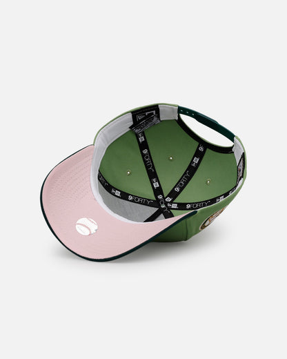 New Era Detroit Tigers 'Matcha' 9FORTY A-Frame Snapback Matcha