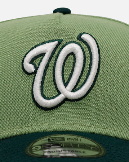 New Era Washington Nationals 'Matcha' 9FORTY A-Frame Snapback Matcha