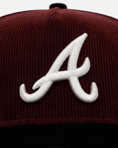 New Era Atlanta Braves 'Certified Lover 2.0' 9FORTY A-Frame Snapback Maroon