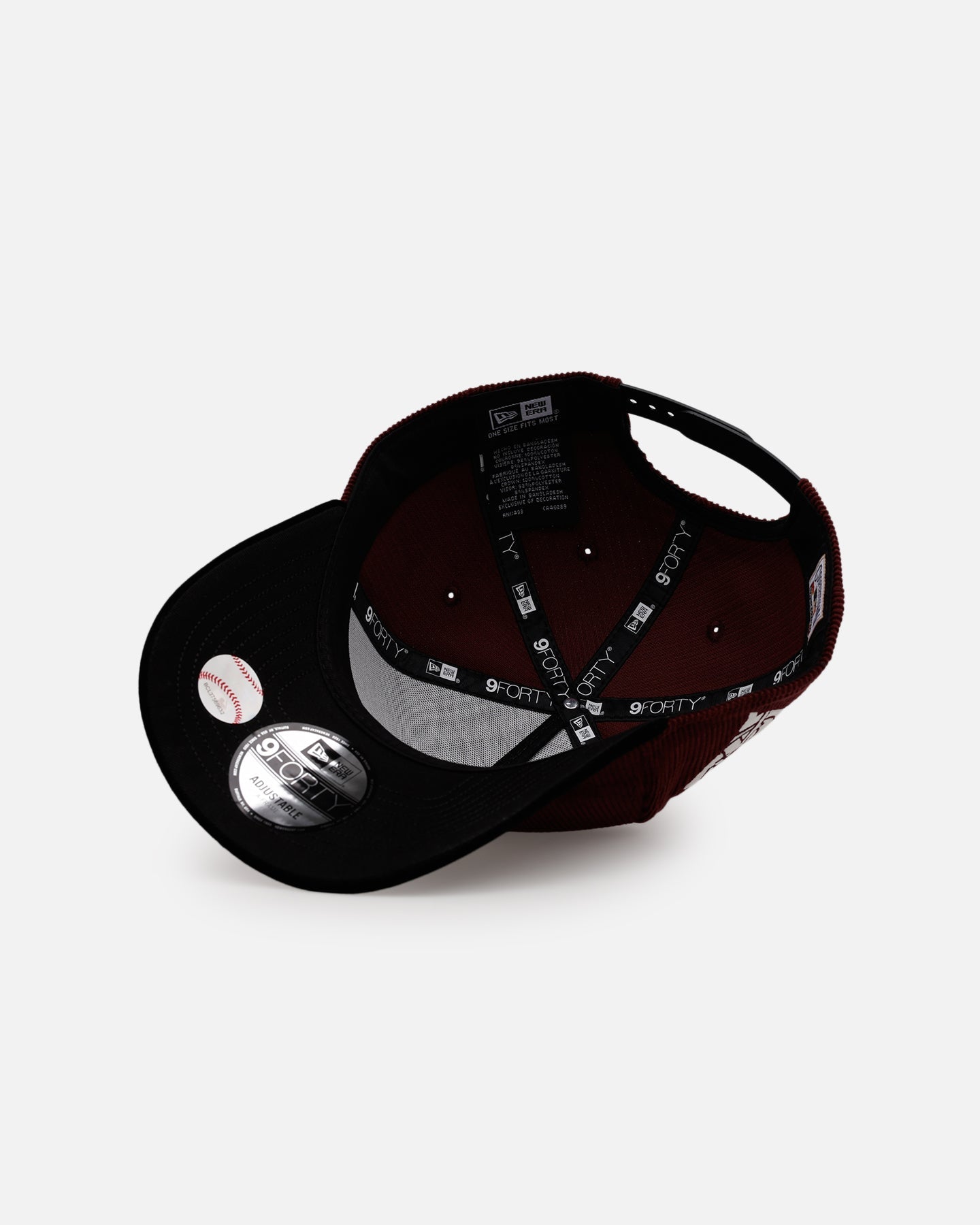 New Era California Angels 'Certified Lover 2.0' 9FORTY A-Frame Snapback Maroon