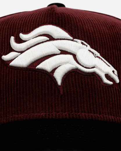 New Era Denver Broncos 'Certified Lover 2.0' 9FORTY A-Frame Snapback Maroon