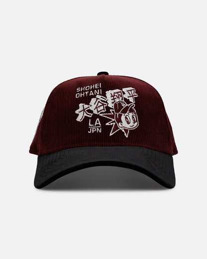 New Era Los Angeles Dodgers 'Certified Lover 2.0' Ohtani 9FORTY A-Frame Snapback Maroon