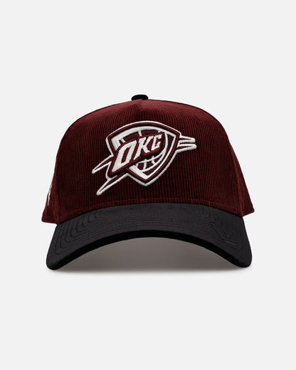 New Era Oklahoma City Thunder 'Certified Lover 2.0' 9FORTY A-Frame Snapback Maroon