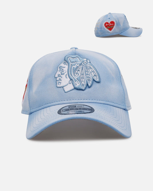 New Era Chicago Blackhawks 'Hopeless Romantic' 9FORTY A-Frame Snapback Sky Blue