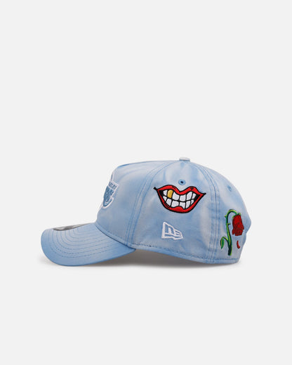 New Era Los Angeles Lakers 'Hopeless Romantic' 9FORTY A-Frame Snapback Sky Blue
