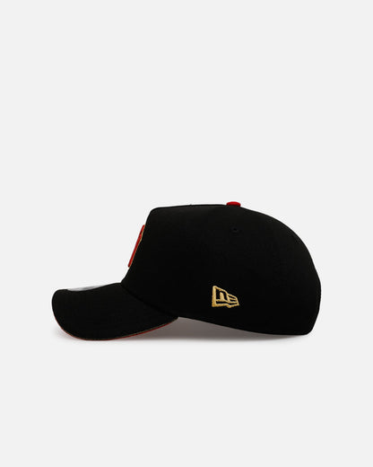 New Era New York Yankees 'Longevity' 9FORTY A-Frame Snapback Black/Red