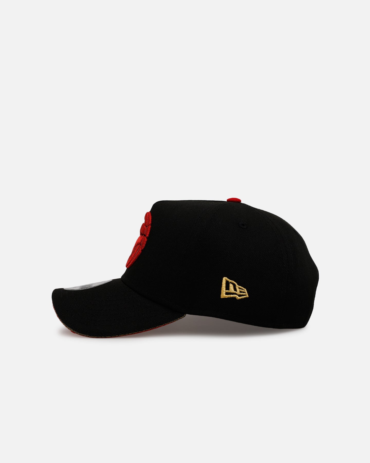 New Era Toronto Raptors 'Longevity' 9FORTY A-Frame Snapback Black/Red