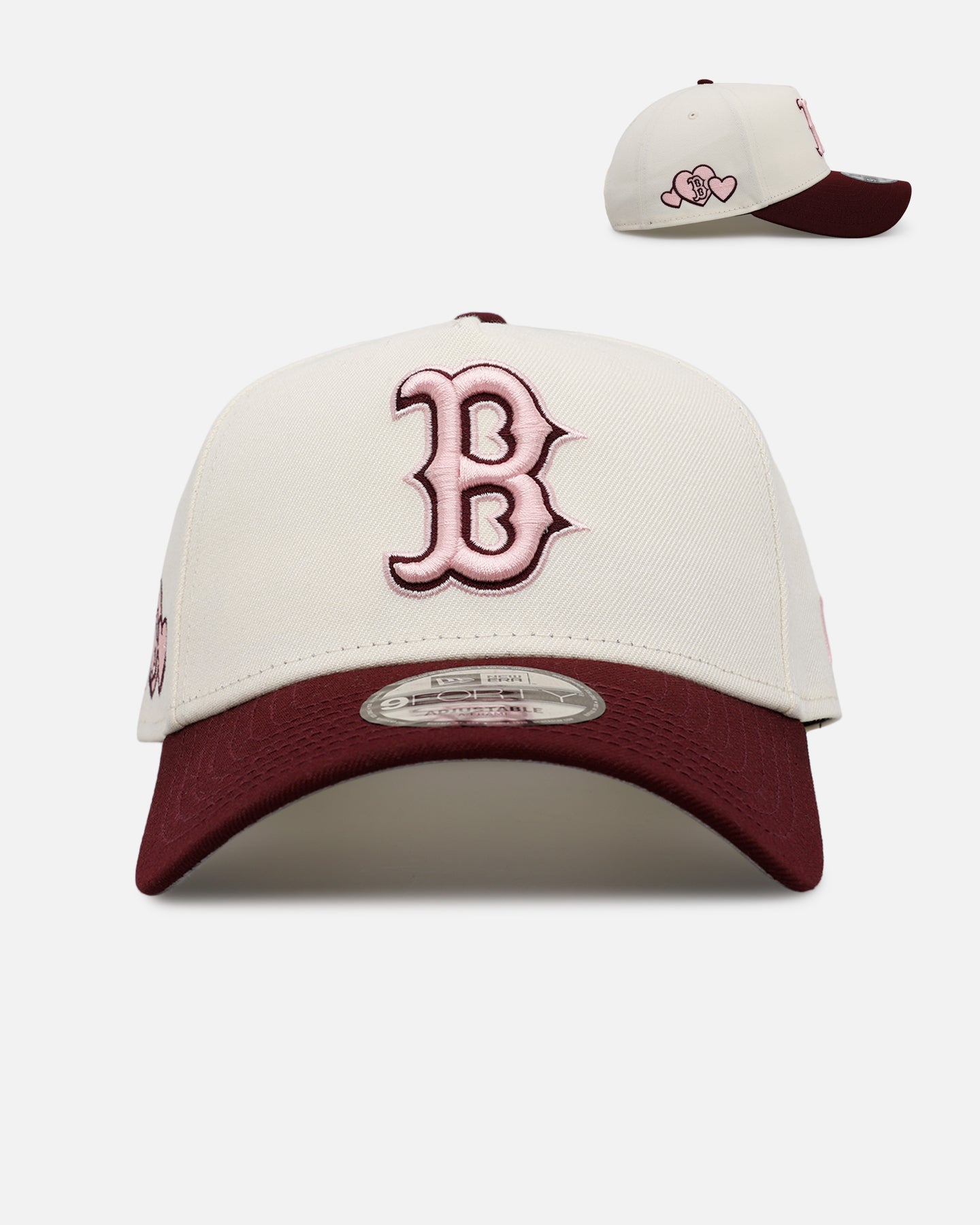 New Era Boston Red Sox 'Lover's Club 2.0' 9FORTY A-Frame Snapback Chrome