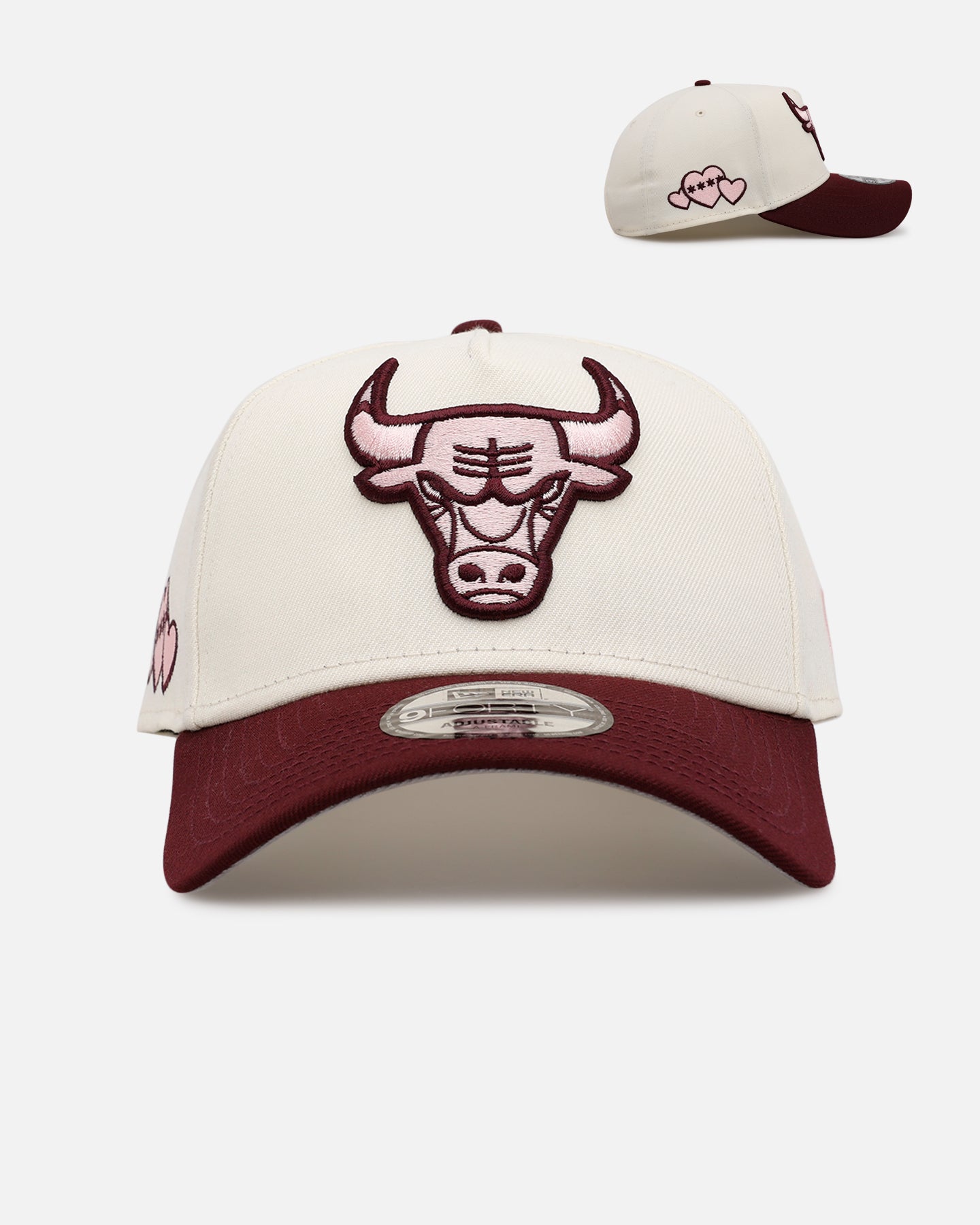 New Era Chicago Bulls 'Lover's Club 2.0' 9FORTY A-Frame Snapback Chrome